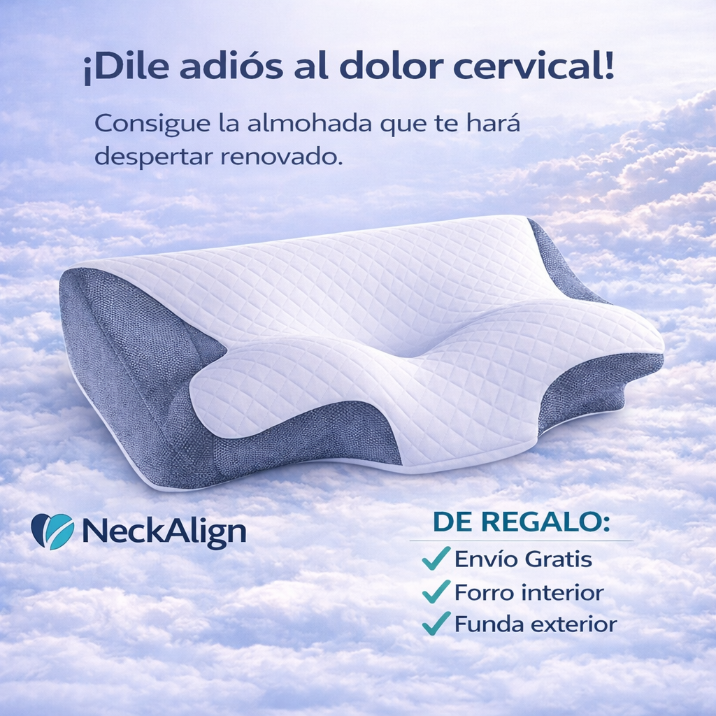 NeckAlign – Almohada Cervical Ergonómica