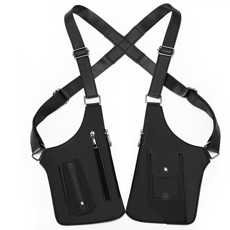NeckAlign - Cartera Antirrobo de Cuero para Hombre