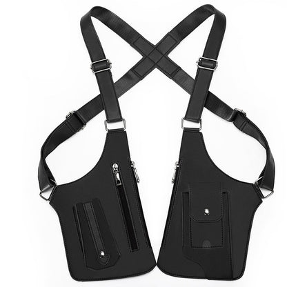 NeckAlign - Cartera Antirrobo de Cuero para Hombre