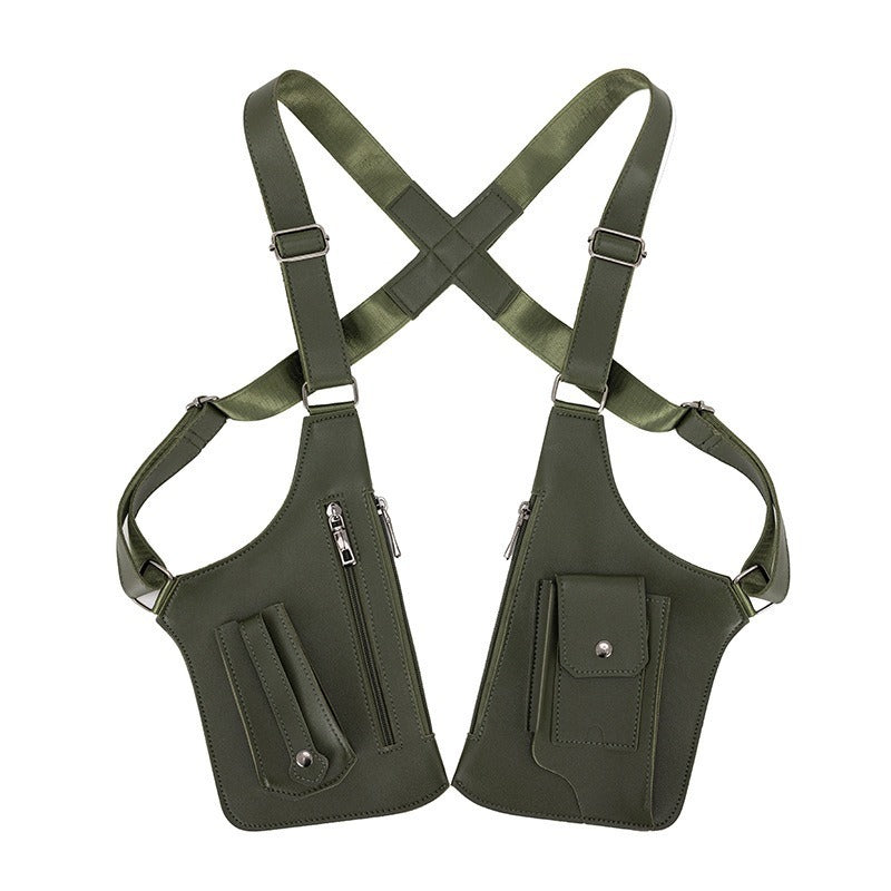 NeckAlign - Cartera Antirrobo de Cuero para Hombre